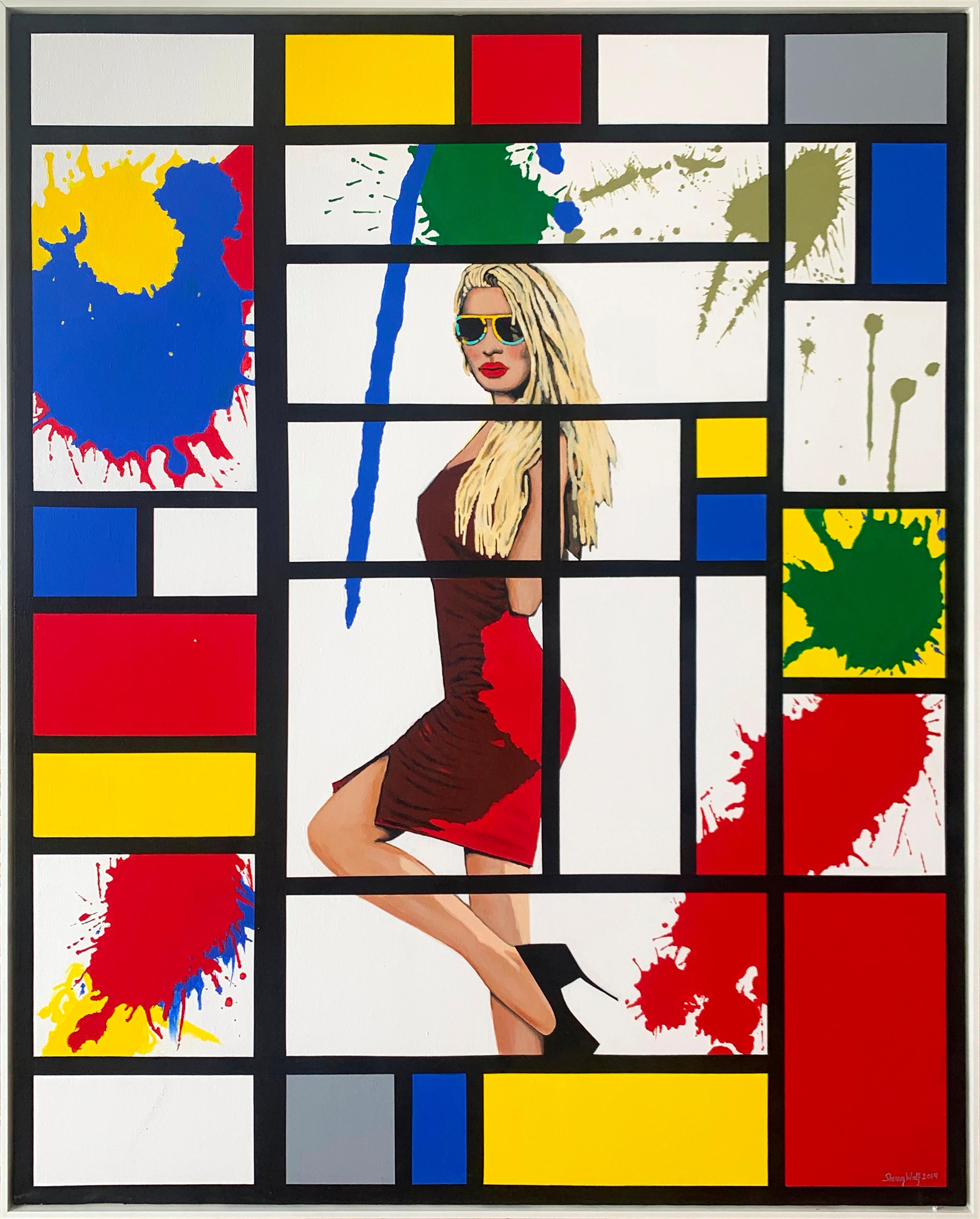 Sherry Wolf — Girl in Red Dress