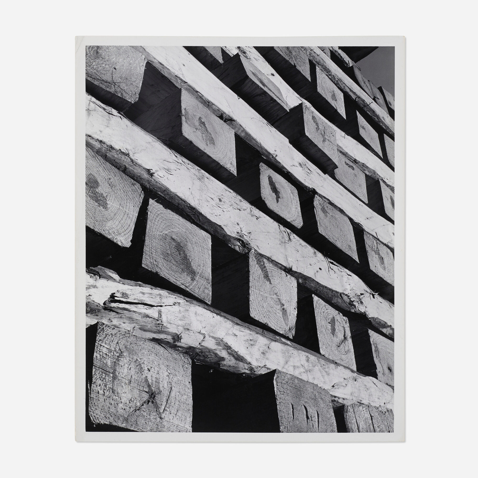 O. Winston Link — RR Cross Ties Drying in the Sun and Air, Bossier City, Louisiana