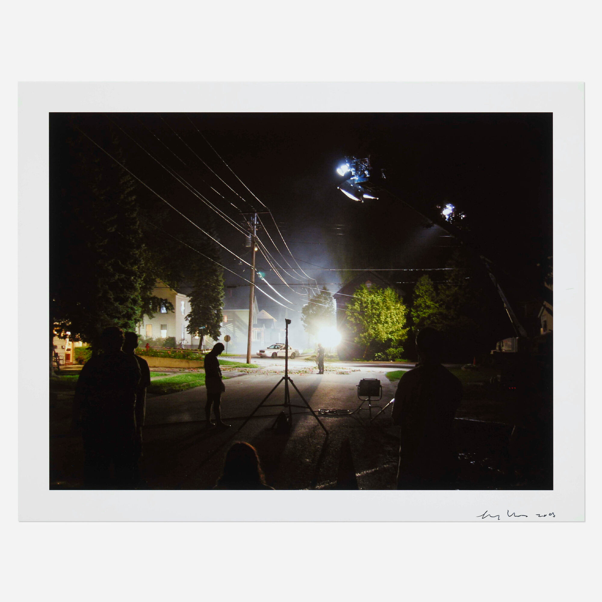 Gregory Crewdson — Production Still (Library Street)