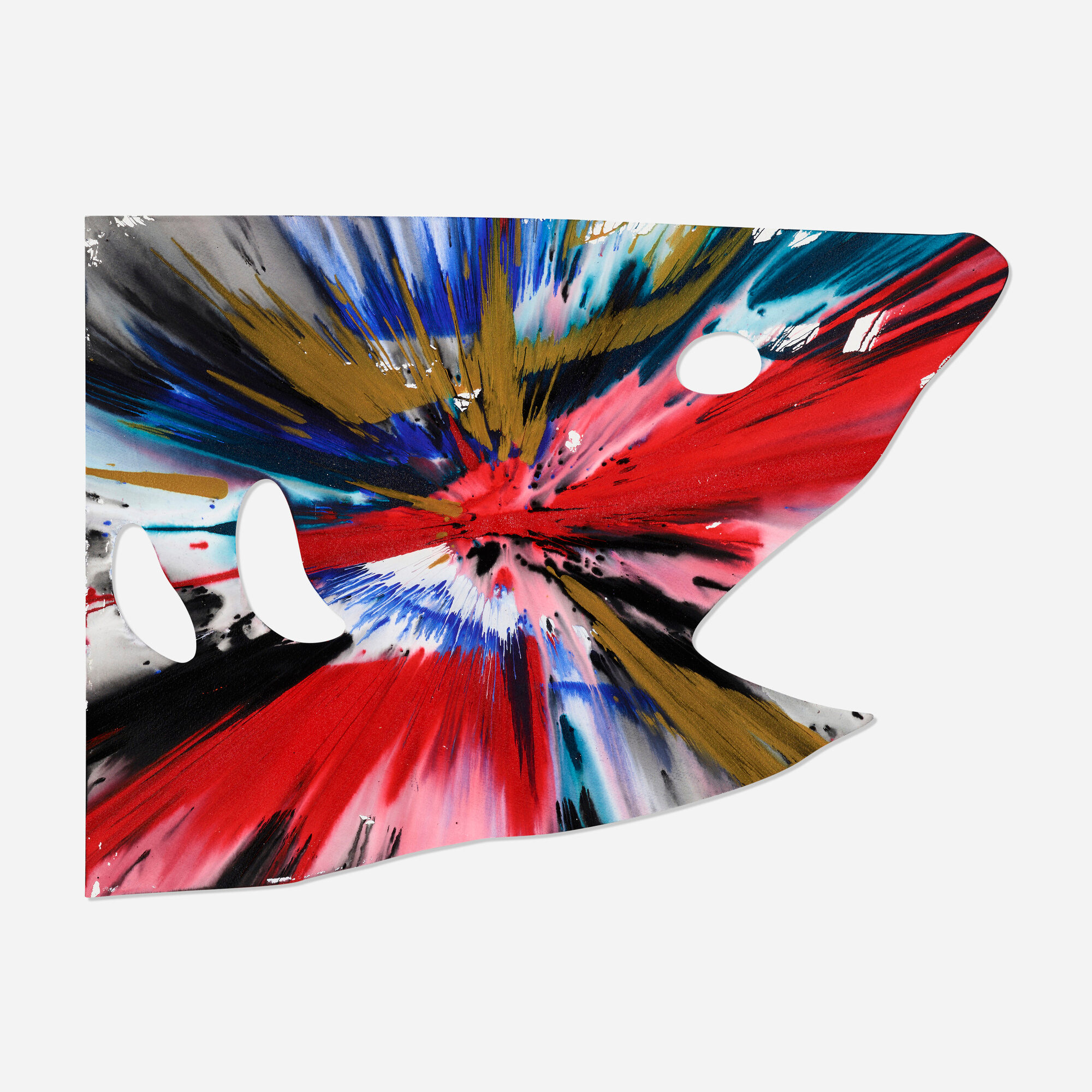 Damien Hirst — Shark Spin Painting
