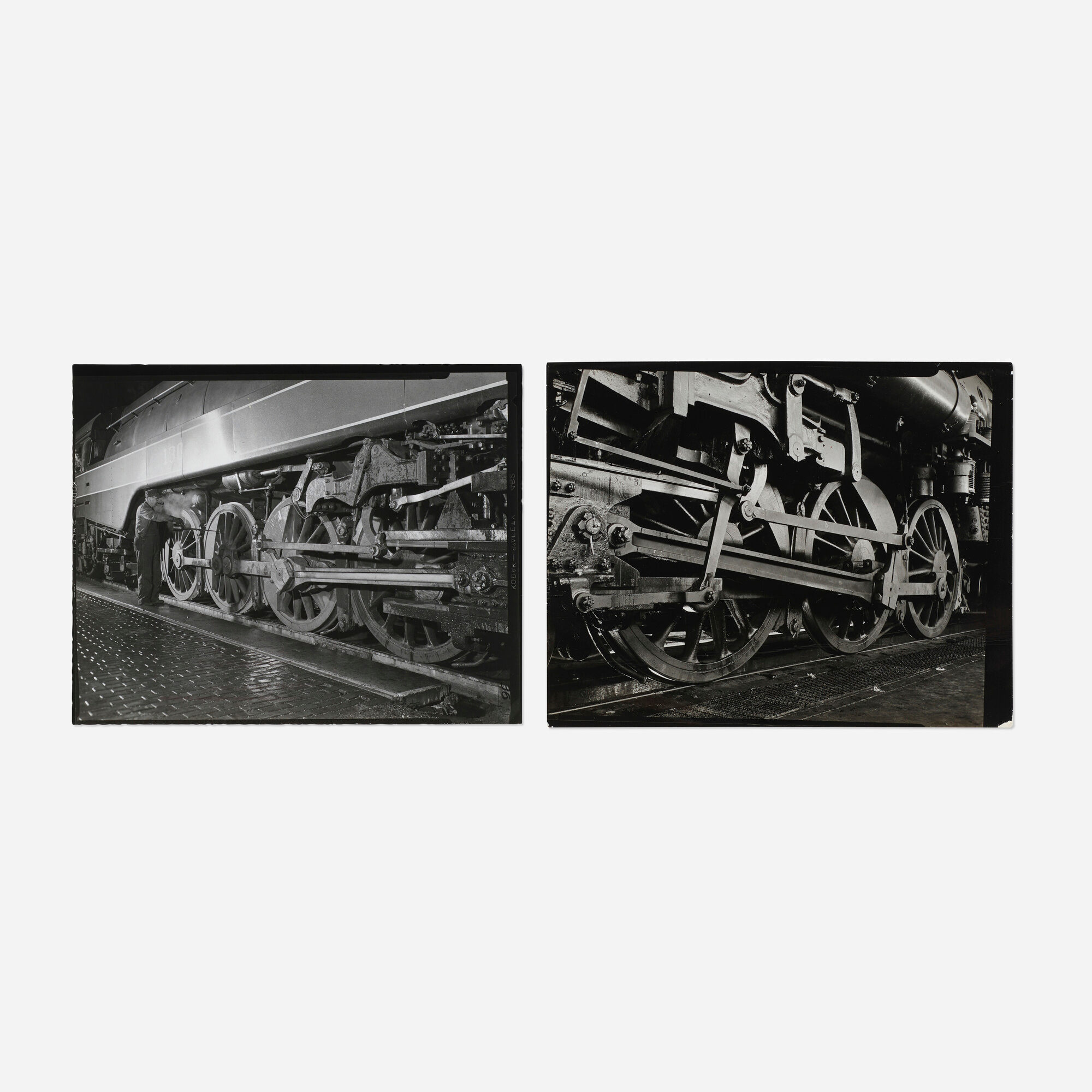 O. Winston Link — Contact prints (two works)
