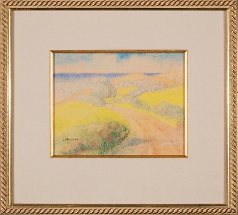 Lillian Burk Meeser — Path through Dunes