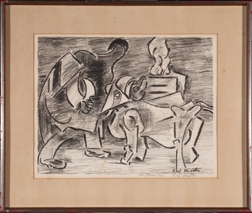 Karl Knaths — Untitled (Dedicated to Ciro Cozzi)