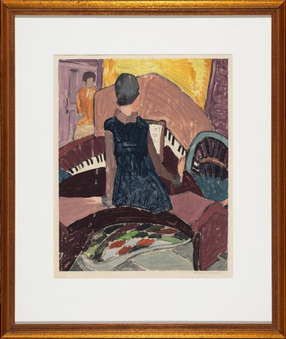 Karl Knaths — Agnes and Helen