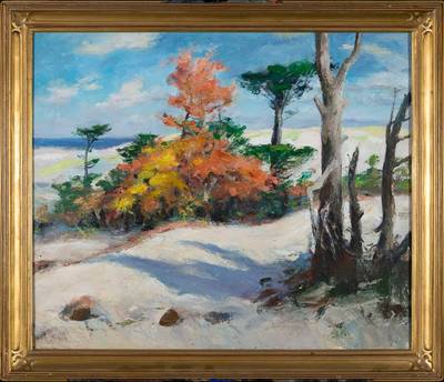 HODGIN (Ohio/California, 1903-2003), Untitled (Dunes)