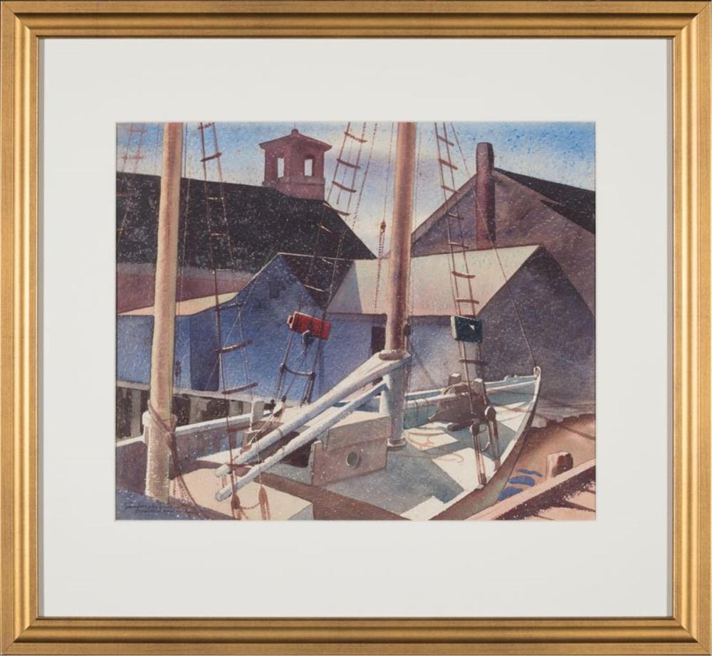 Sandor Bernath — Provincetown Wharf