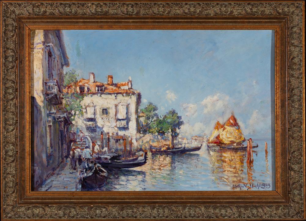 Arthur V. Diehl — Untitled (European City)