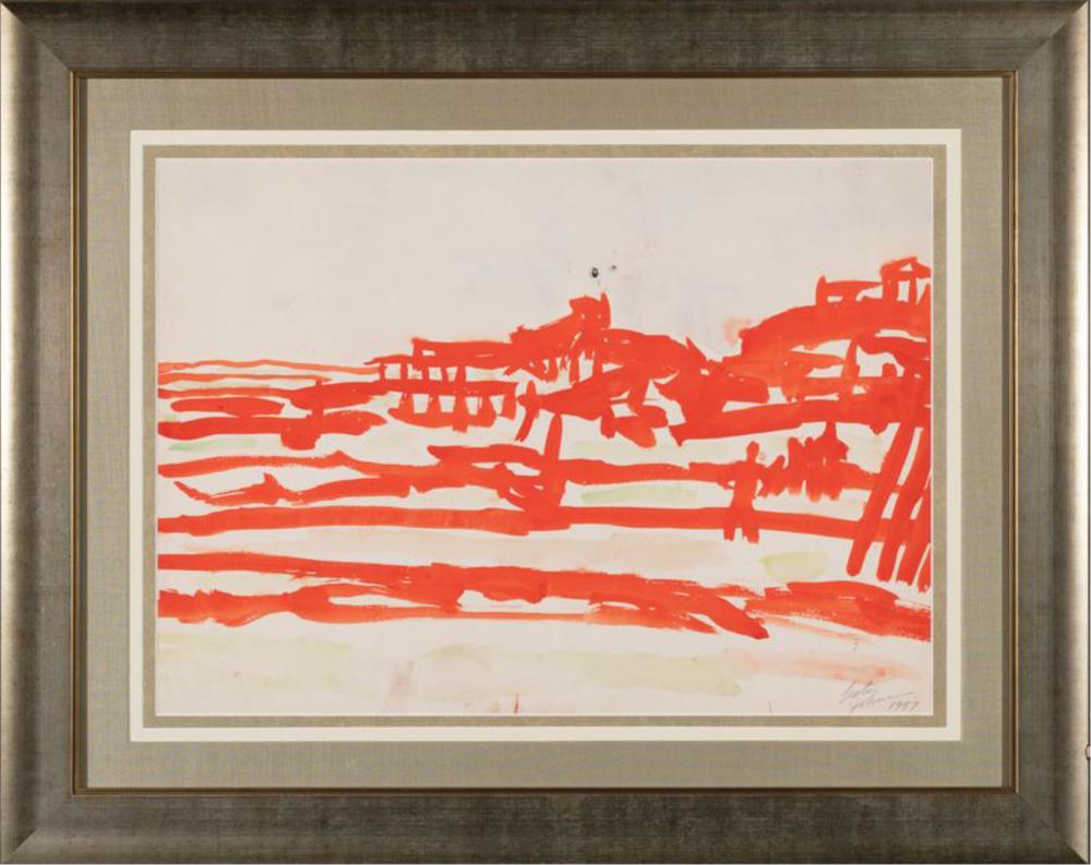 Lester Johnson — Red Pier