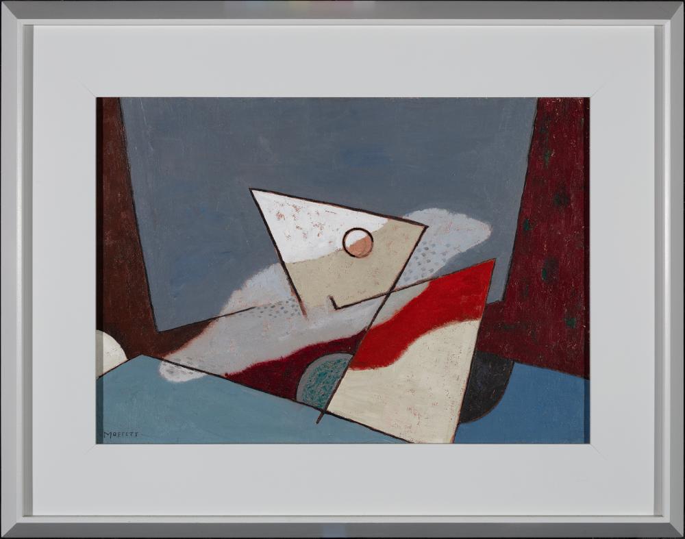 Ross Moffett — Abstract composition (Triangular Abstract)