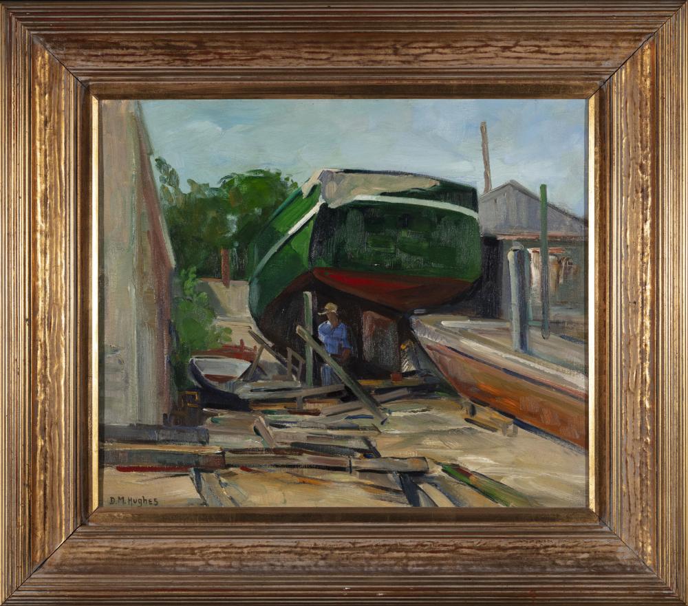 Daisy Marguerite Hughes — At the Boatyard, Provincetown