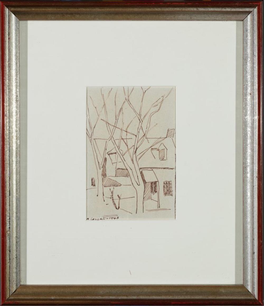Blanche Lazzell — Double-sided sketch