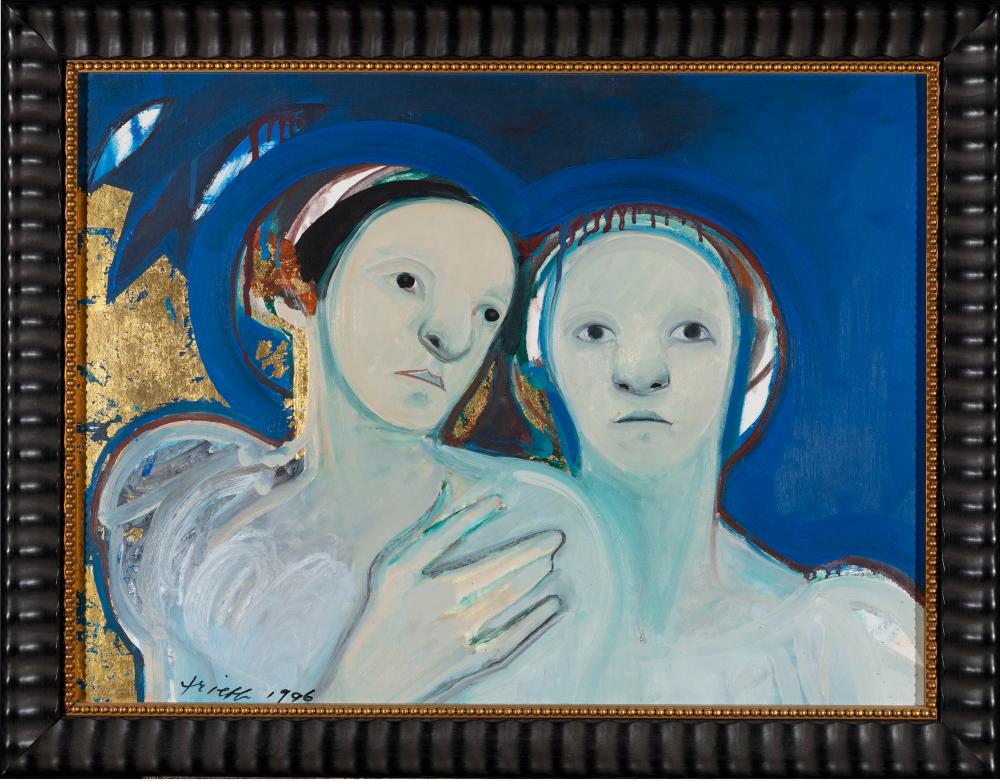 Selina Trieff — Two Women on Teal