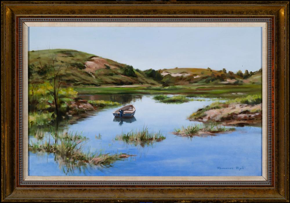 Romanos Rizk — Landscape Impression #4 (Mill Pond-Truro / View from Abby Lane)