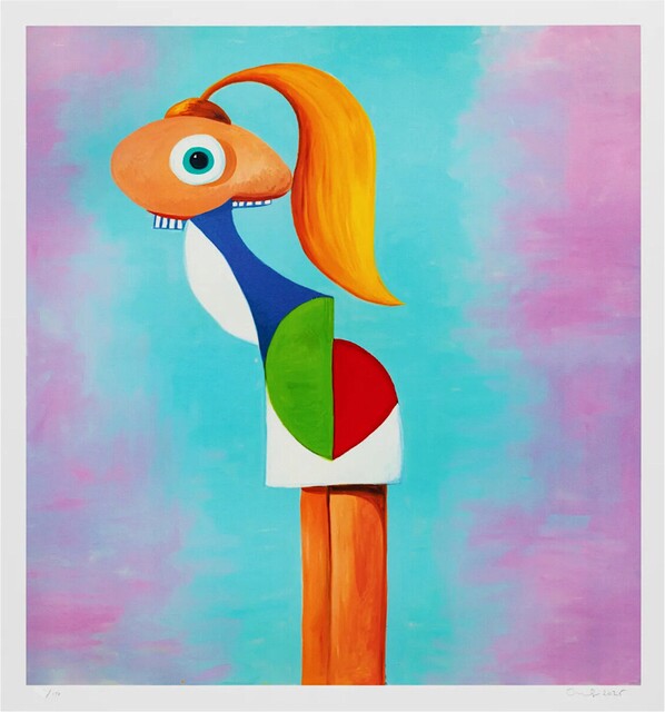 George Condo — Fashion Model