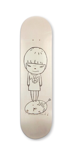 Yoshitomo Nara — Peace Girl Skatedeck