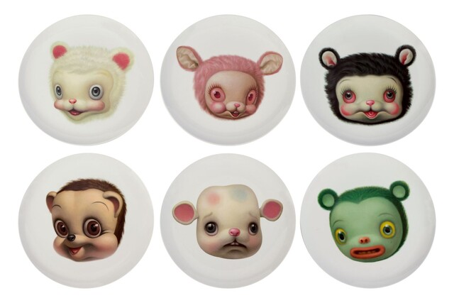 Friendly Animal Plates (Set of 6)