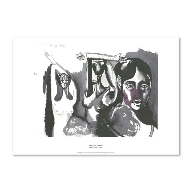 George Condo — Ballet Study 1 (1998)