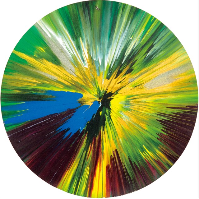 Damien Hirst — Spin Painting (Circle)