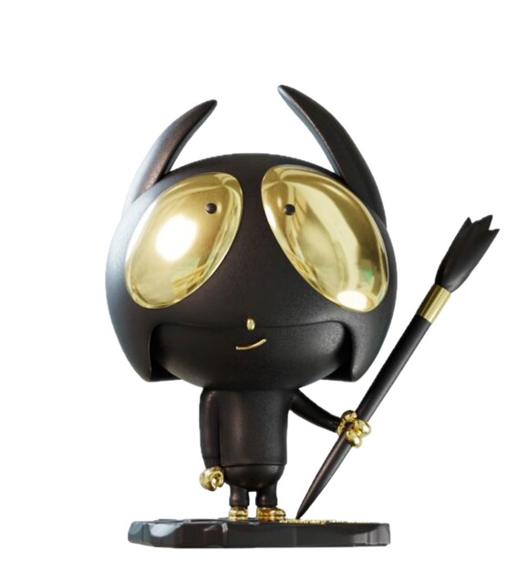 Edgar Plans — Legendary Gold Art Toy (Lil Heroes)