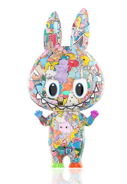 The Monsters 10th Anniversary Mega Labubu Tec 400% (Zimomo)