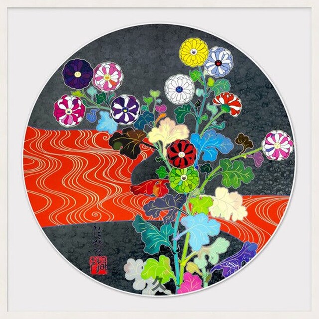 Takashi Murakami — Flowers Blooming in the Isle of the Dead