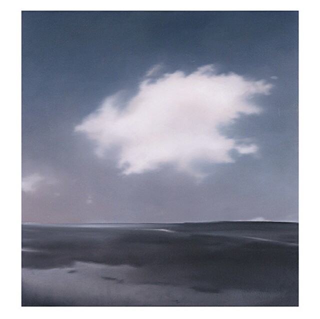 Gerhard Richter — Landschaft mit Wolke (1969)