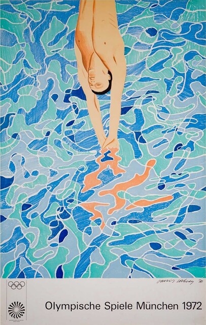 David Hockney — Olympische Spiele Munchen 1972