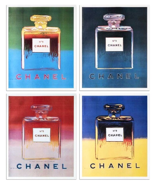 Andy Warhol — Chanel No. 5 (Set of 4)
