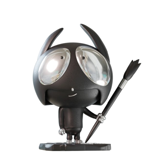 Edgar Plans — Epic Silver Art Toy (Lil Heroes)