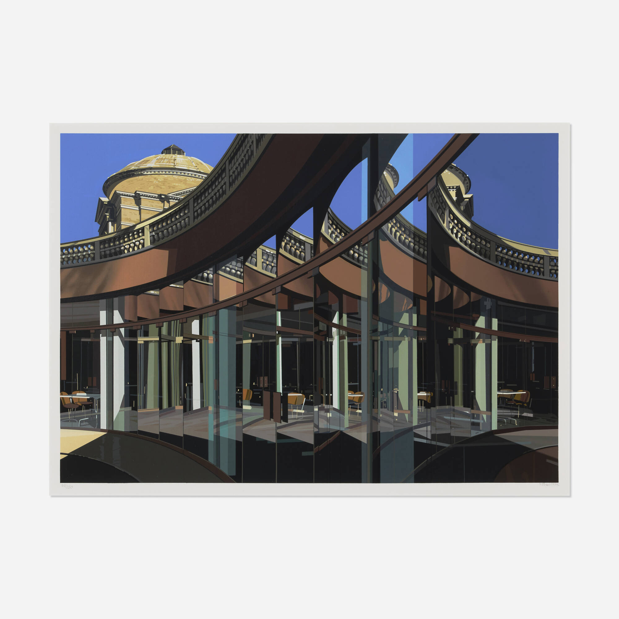 Richard Estes — Cafeteria Vatican (from the Urban Landscapes III portfolio)