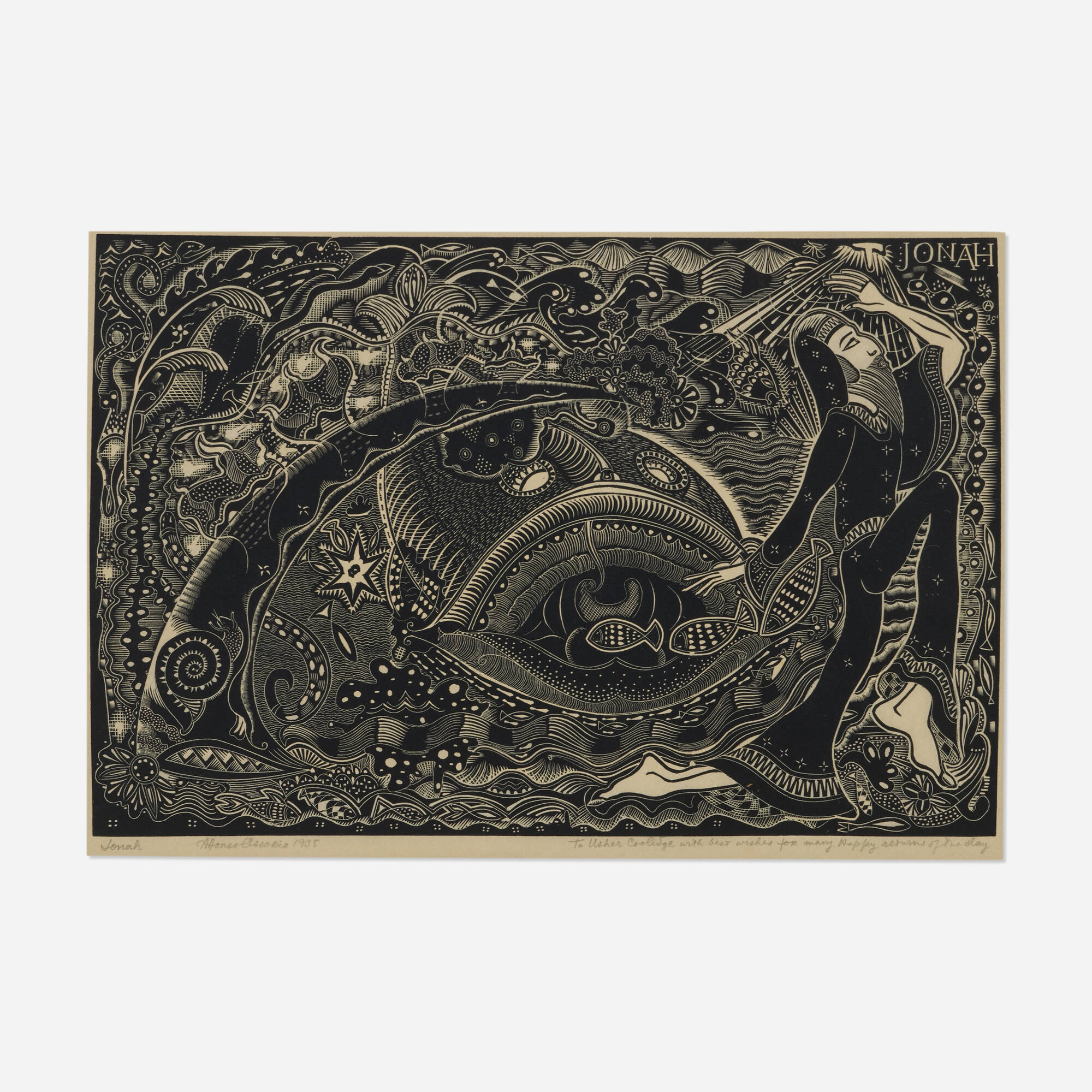 Alfonso Ossorio — Jonah