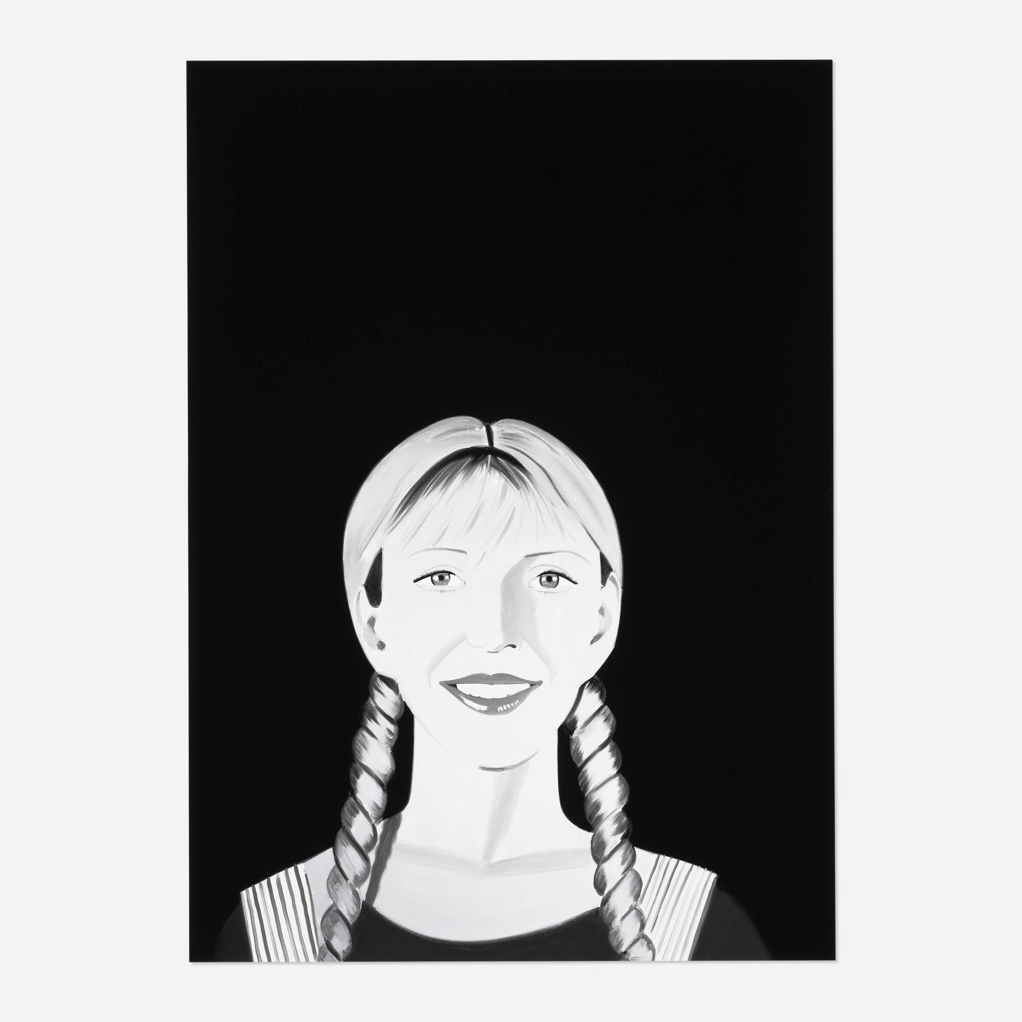 Alex Katz — Jessica (from the Smiles series)