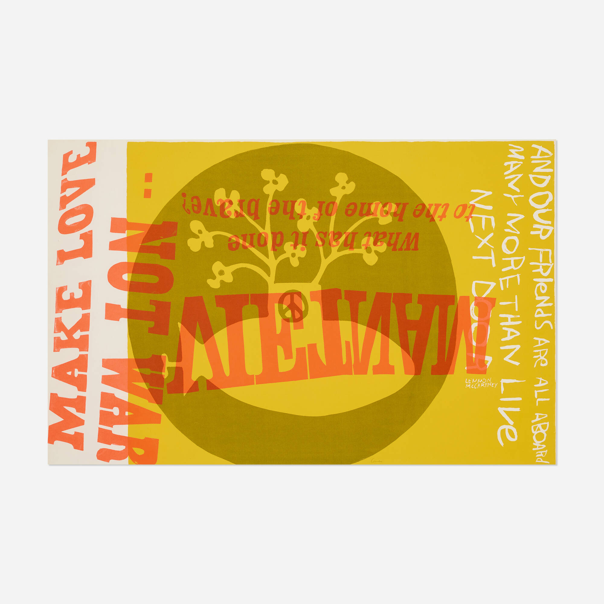 Corita Kent (Sister Mary Corita) — yellow submarine