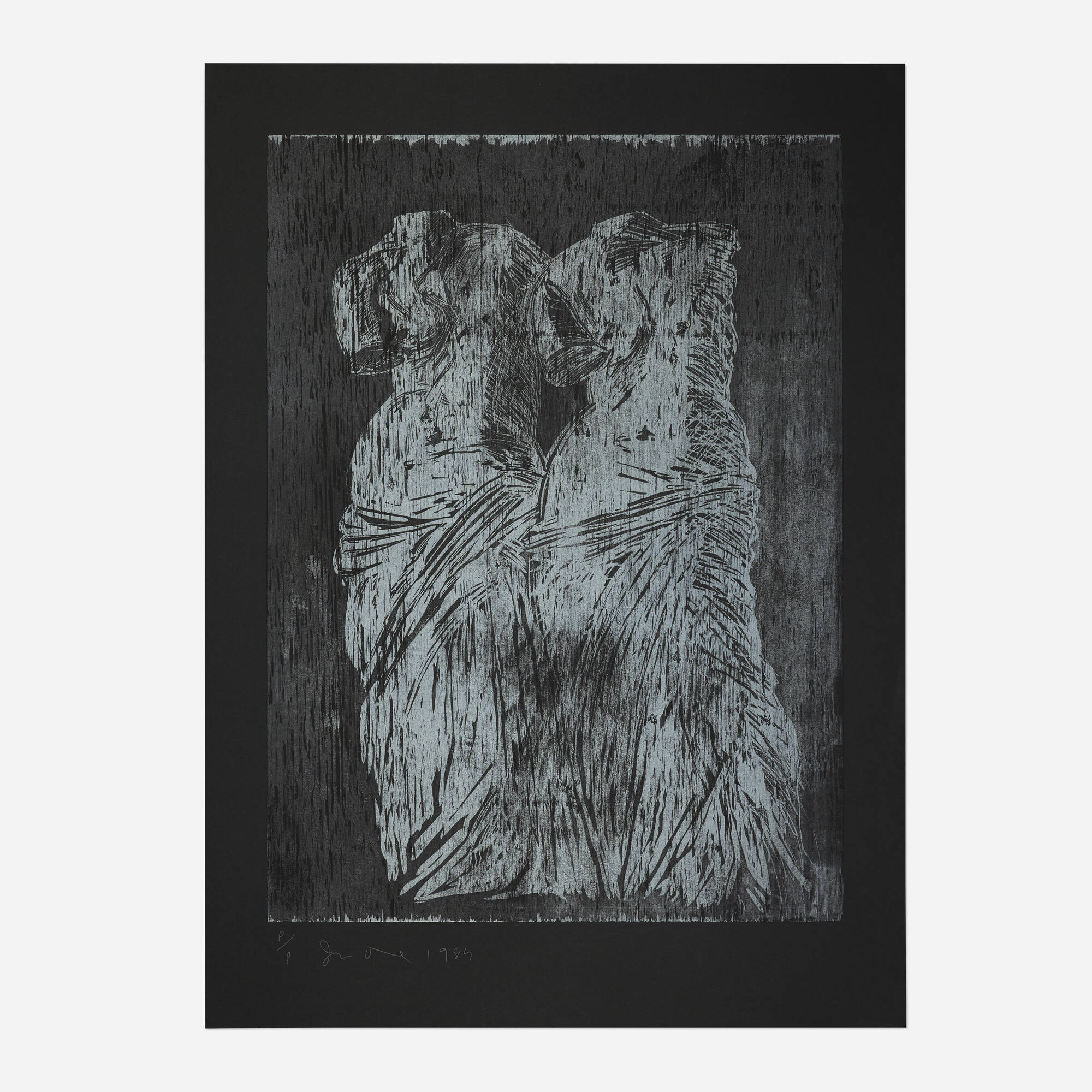Jim Dine — Double Venus Woodcut II