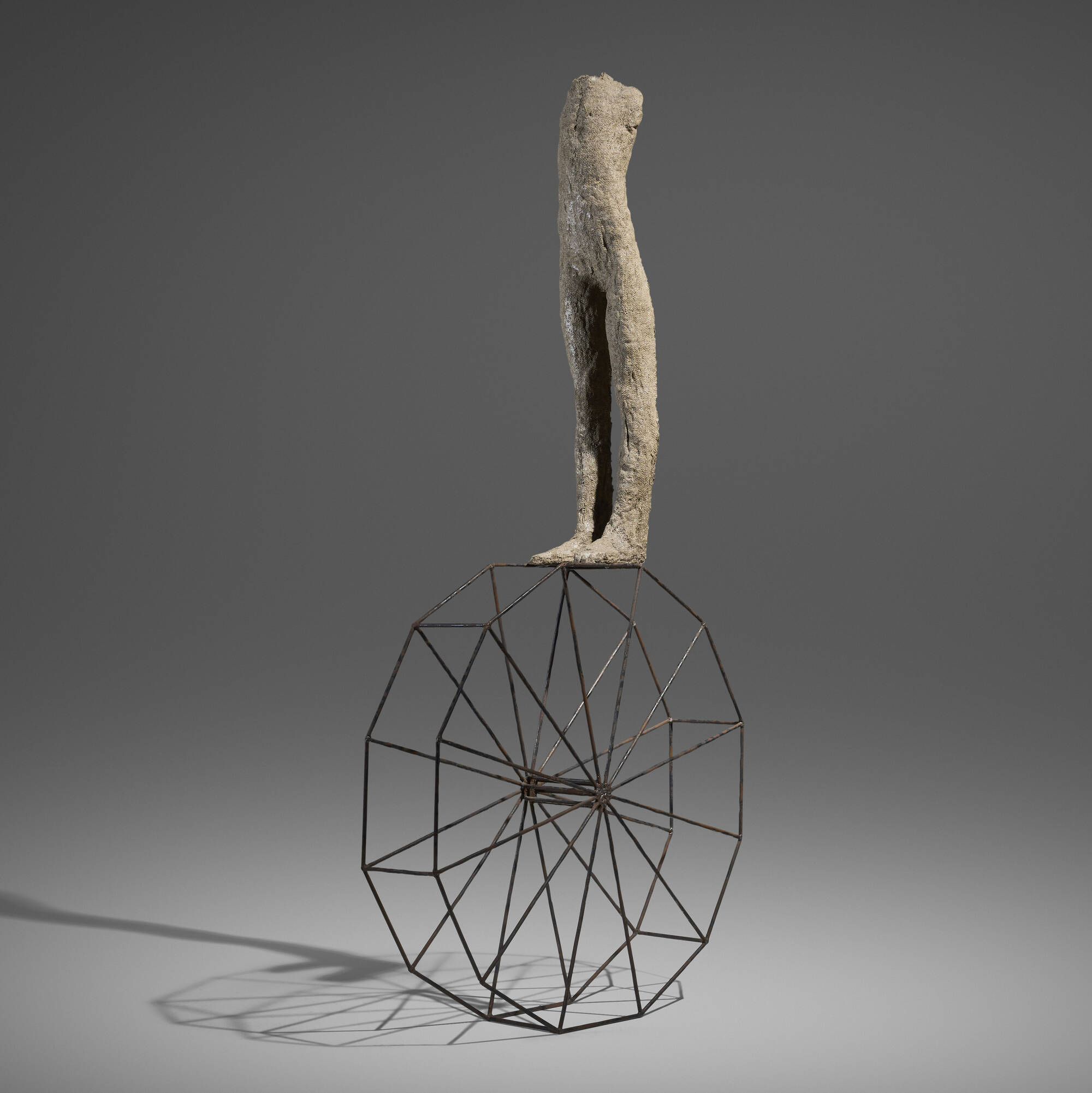 Magdalena Abakanowicz — Small Figure with Polygon