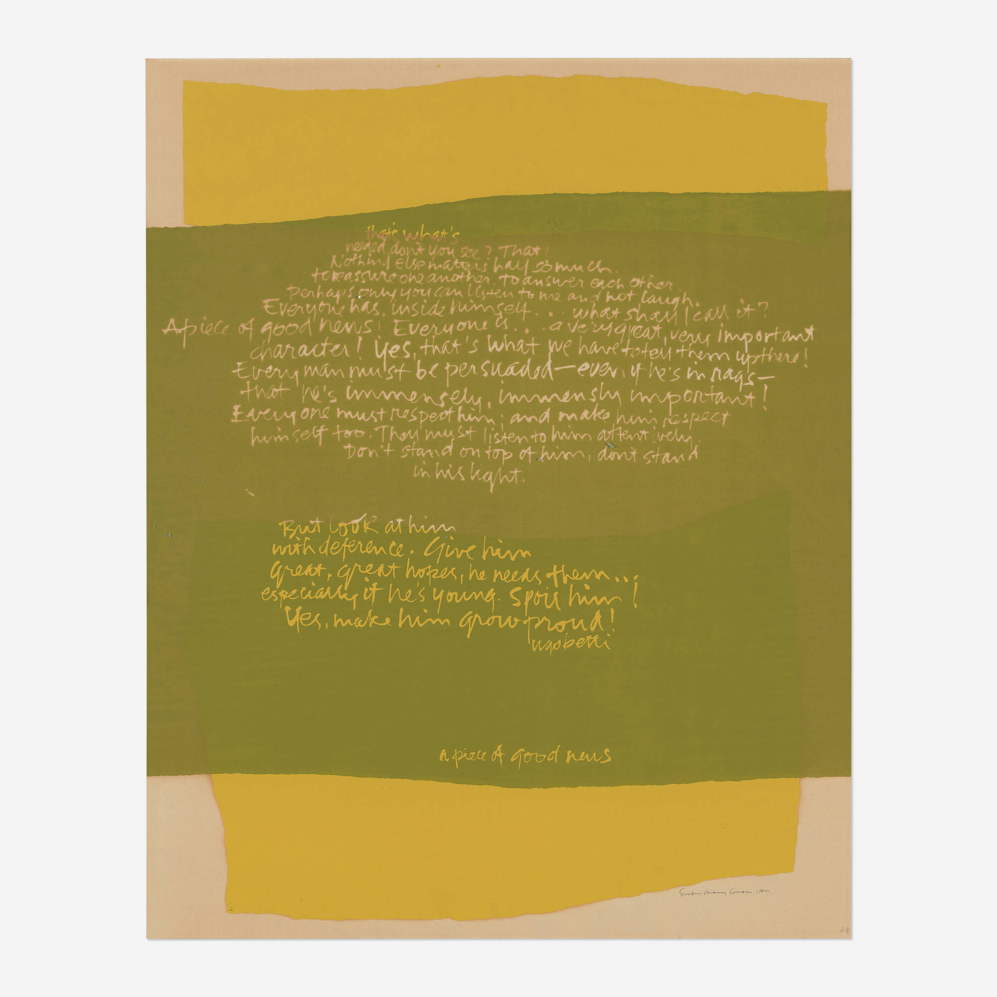 a piece of good news #2