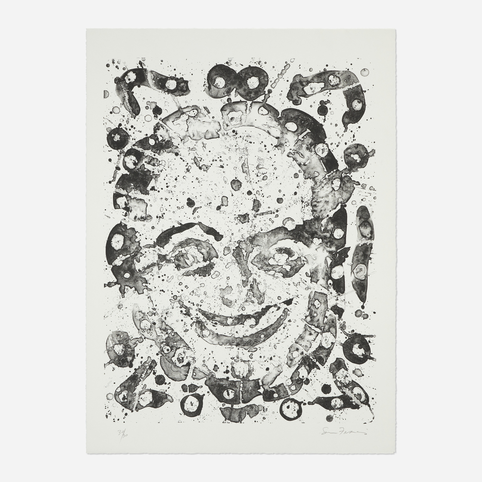 Sam Francis — Self Portrait (SF-051)