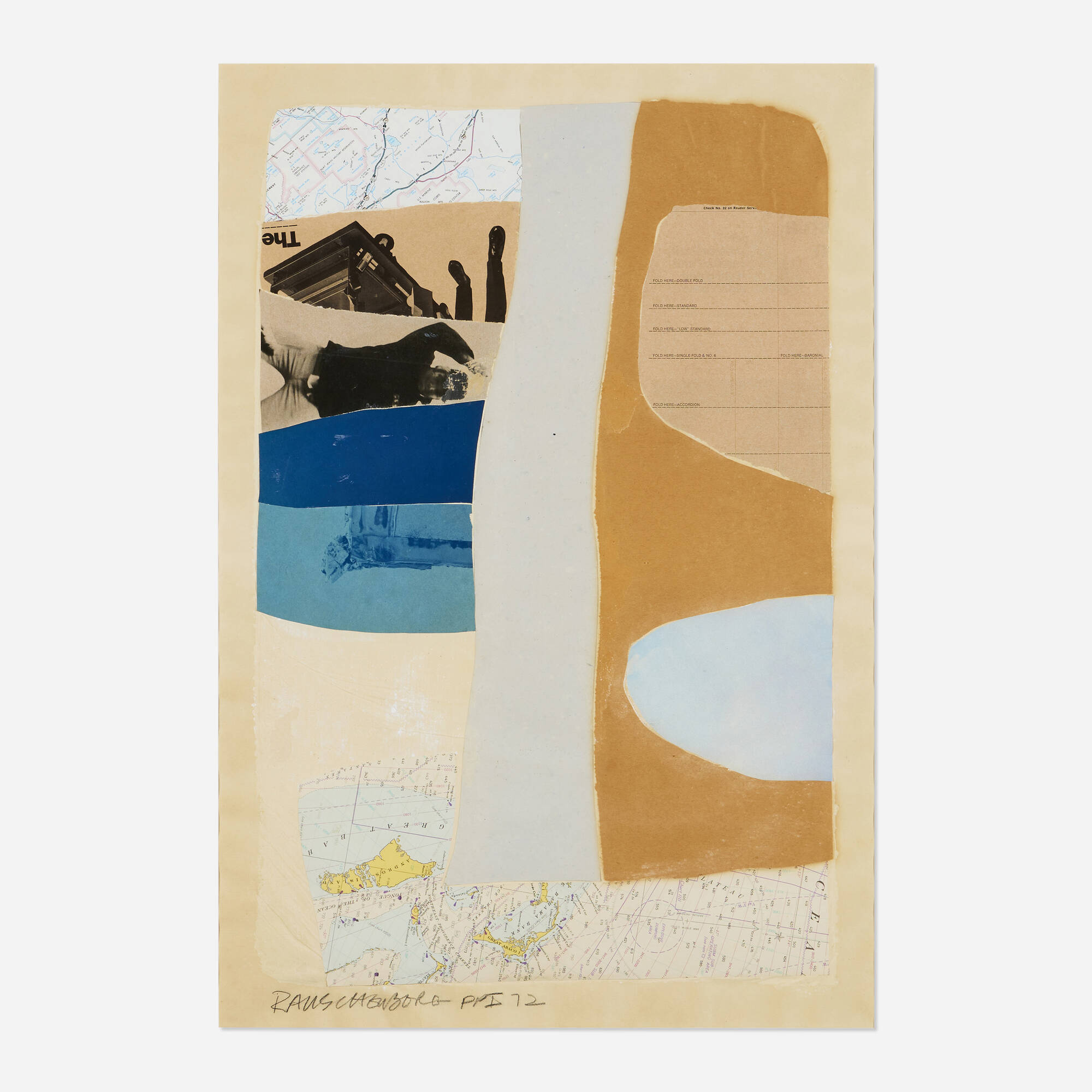 Robert Rauschenberg — Composition (from Tares series)