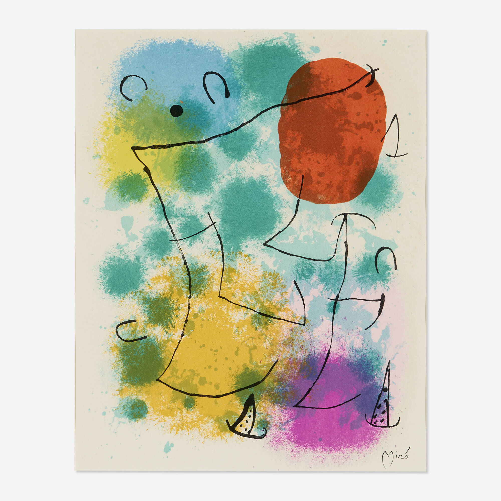 Joan Miró — Hommage à Rimbaud