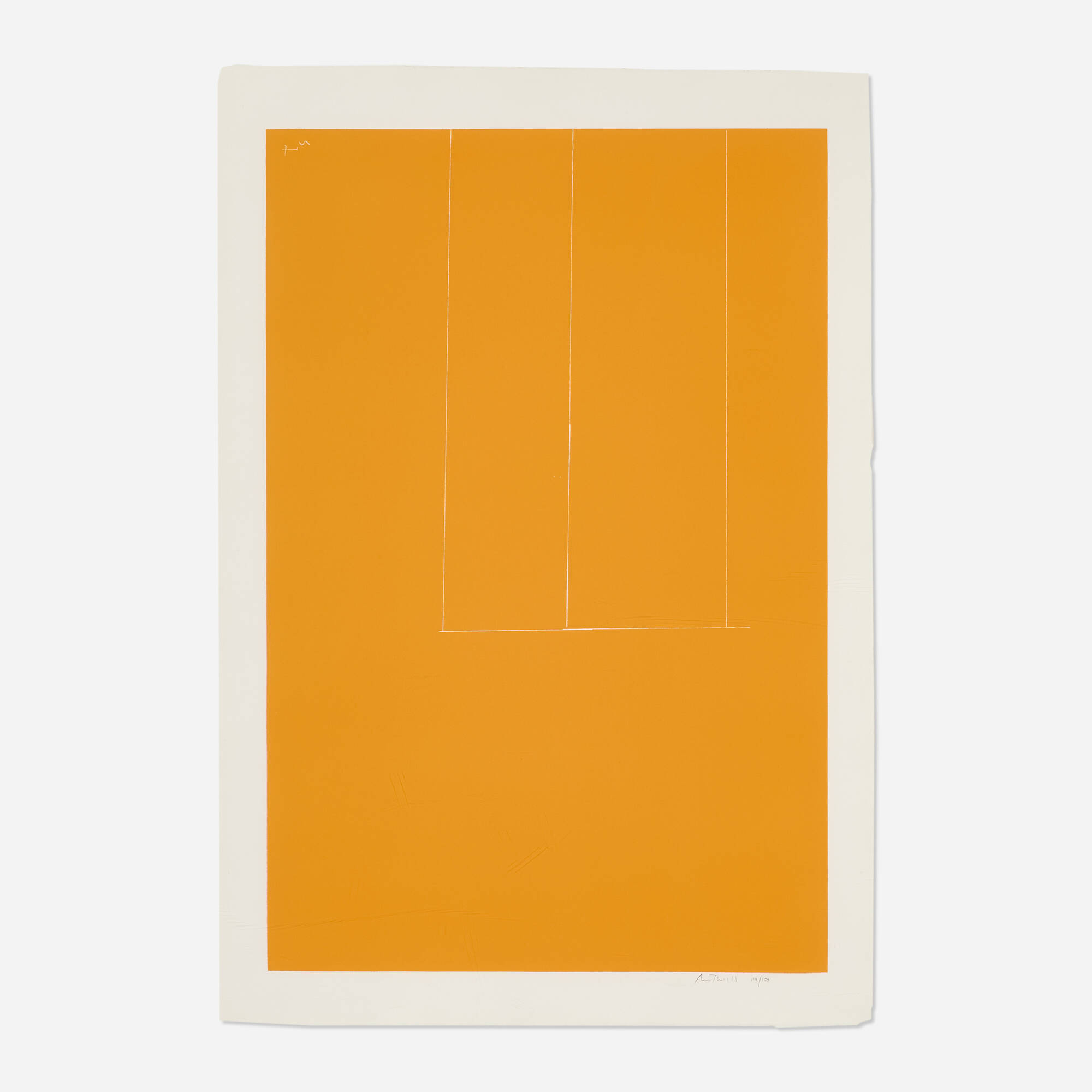 Robert Motherwell — London Series I: Untitled (Orange)