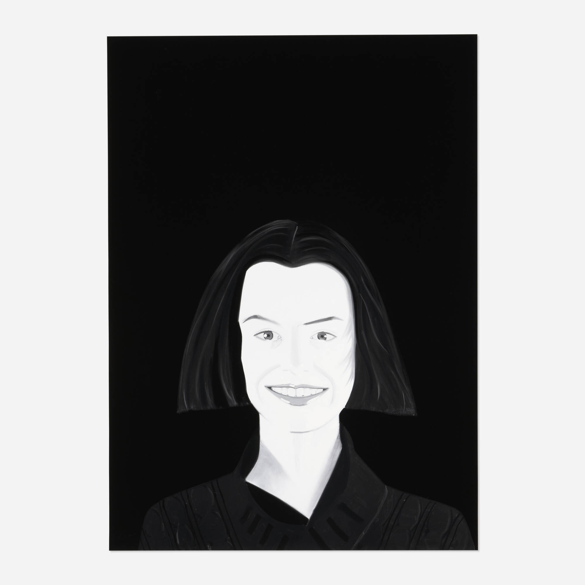 Alex Katz — Katryn (from the Smiles series)