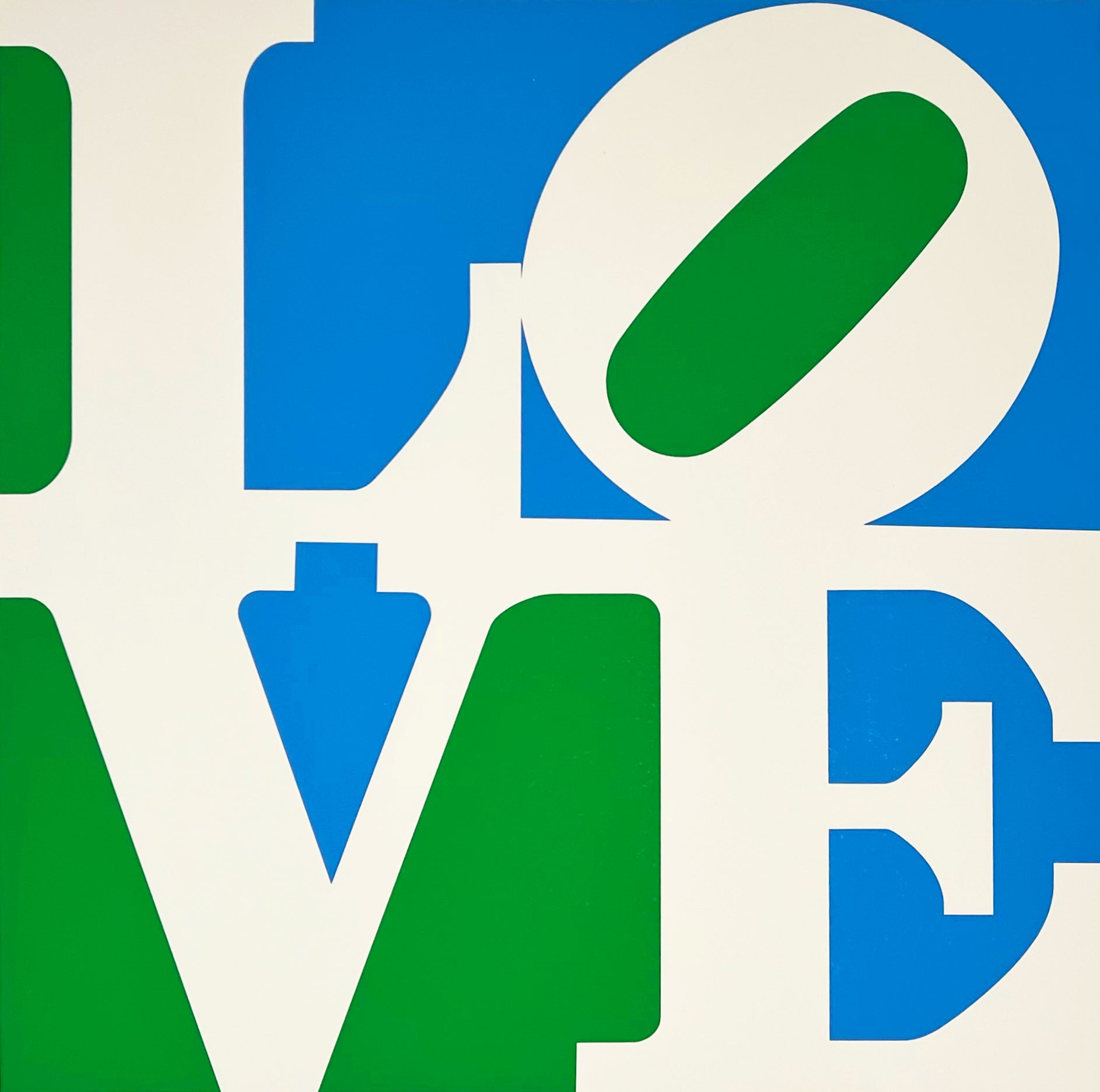 Robert Indiana — Lily, from A Garden of Love