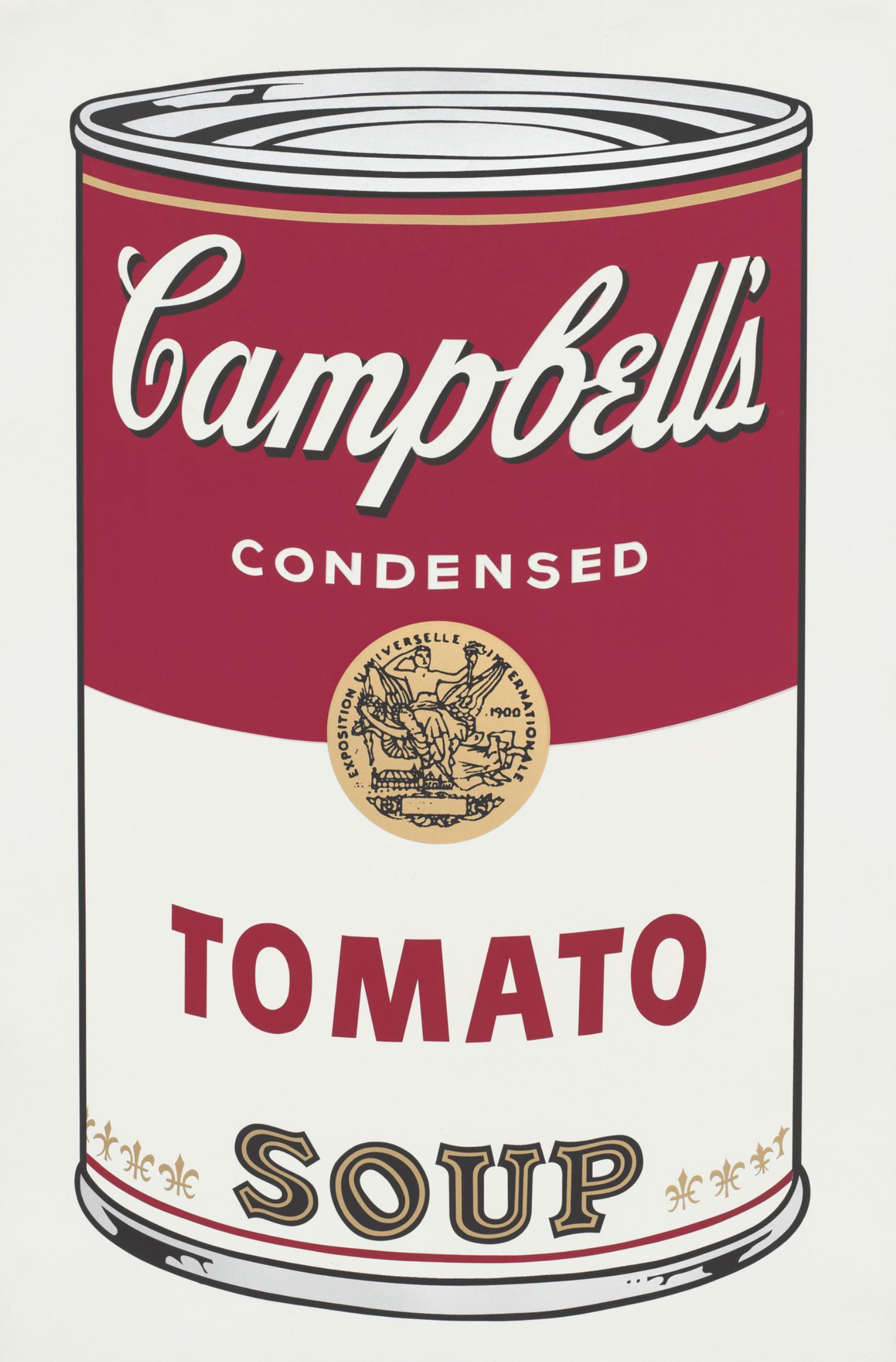 Andy Warhol — Campbell's Soup I: Tomato