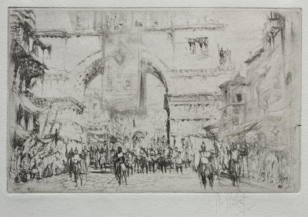 Hadrian Entering Salonica