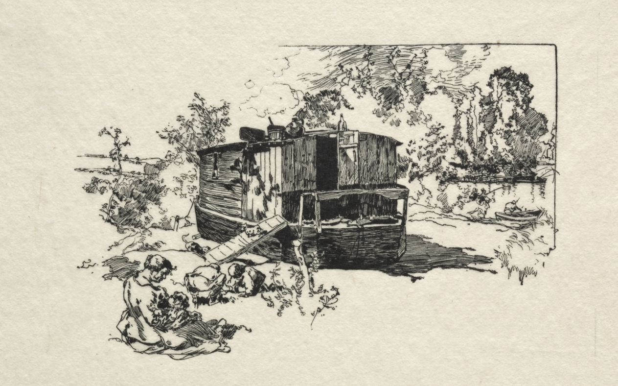 Auguste Louis Lepère — Bateau logement