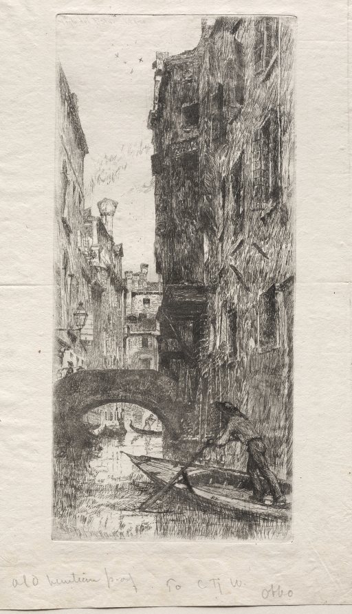 Otto H. Bacher — Ponte del Pistor, Venice