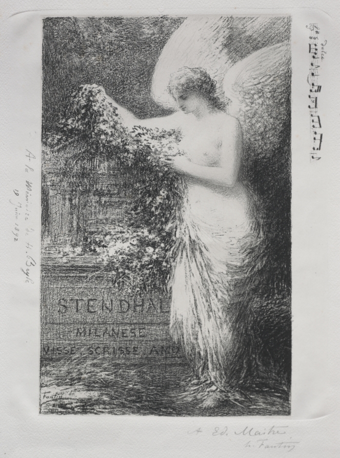 Henri Fantin-Latour — À Stendhal