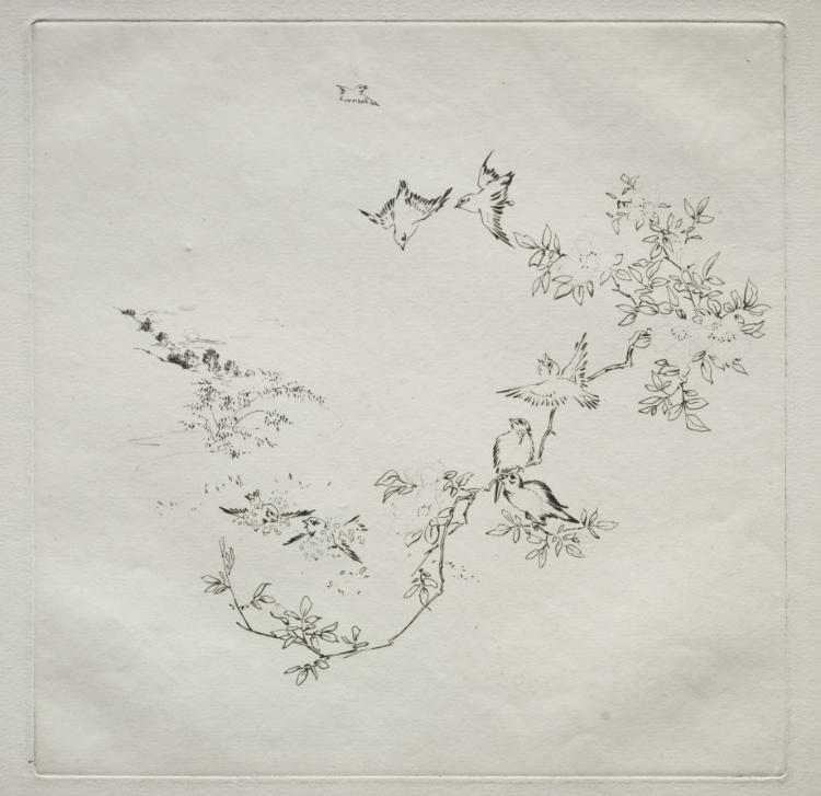 Félix Bracquemond — Parisian Service (Haviland service): Sunrise (no. 12)