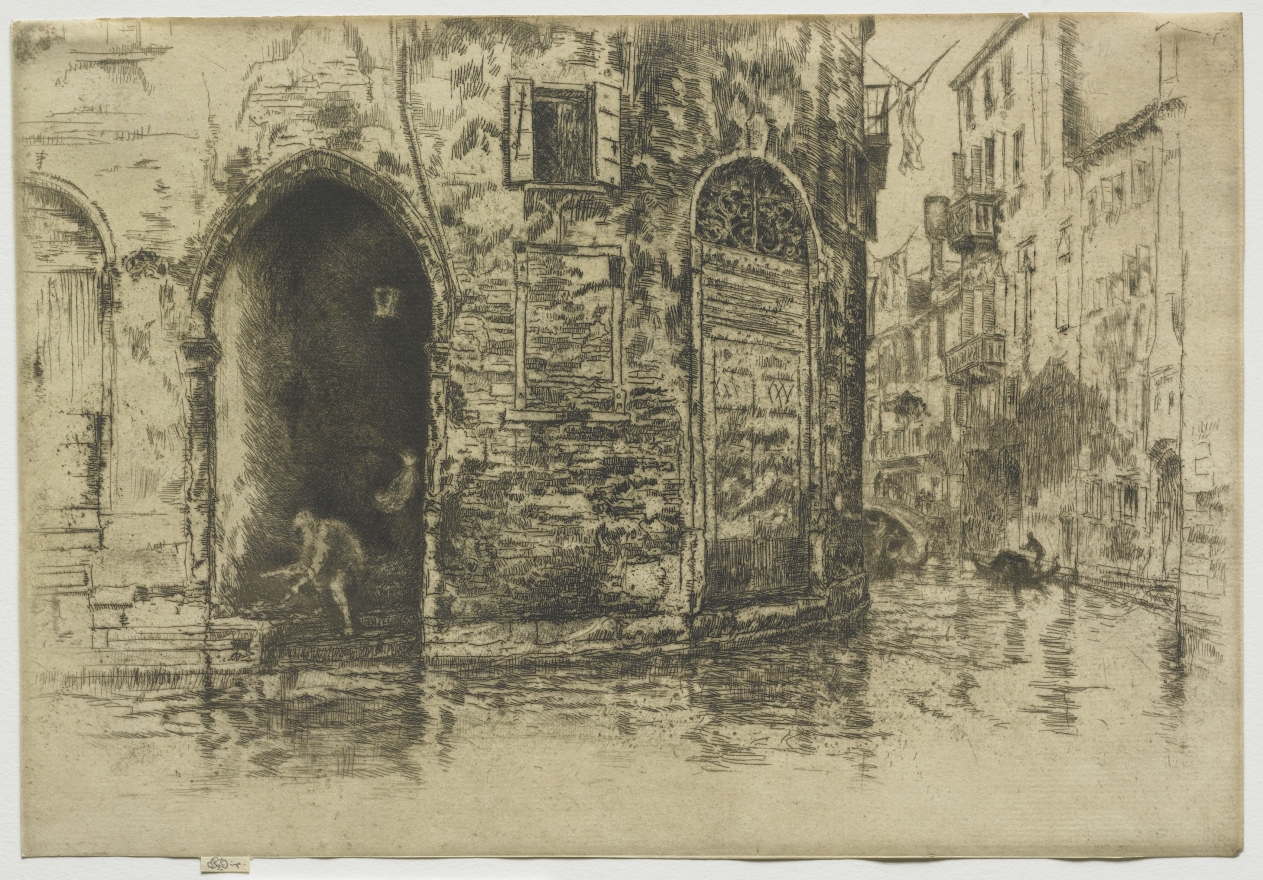 James McNeill Whistler — Two Doorways