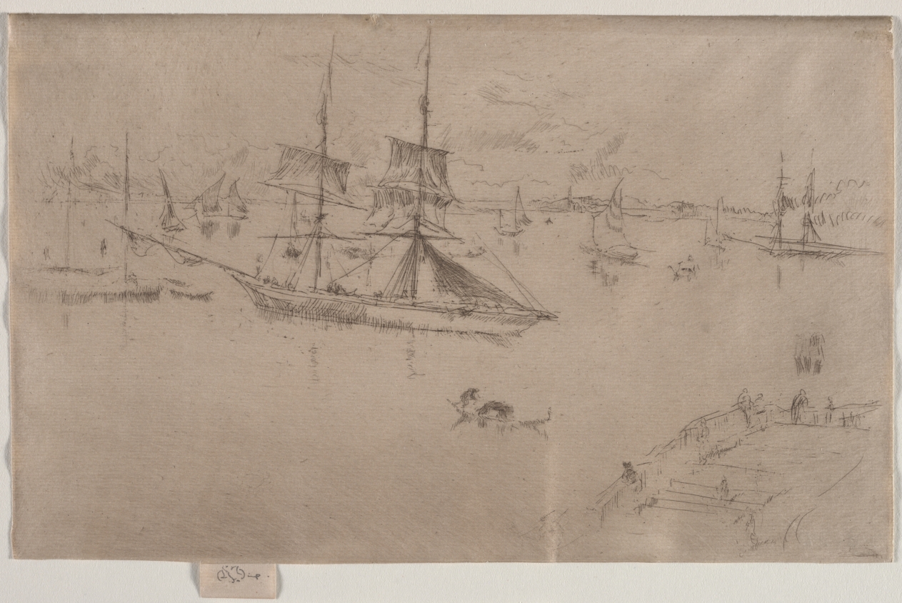 James McNeill Whistler — The Lagoon, Noon